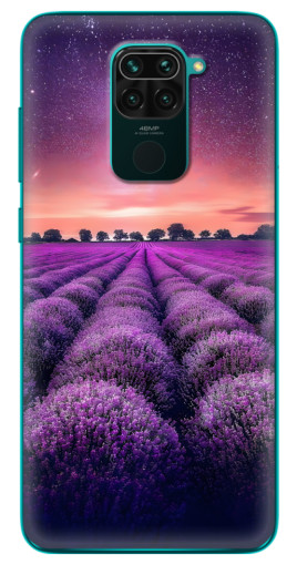 Чехол с печатью "Лавандовое поле" для Xiaomi Redmi 10X
