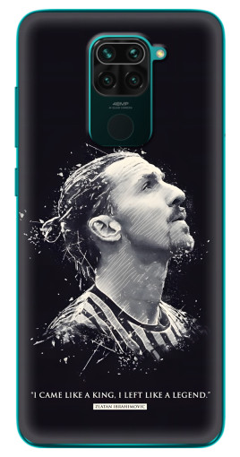 Чехол с печатью "Легенда Ибрагимович" для Xiaomi Redmi 10X