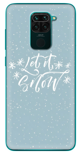 Чехол с печатью "Let it Snow" для Xiaomi Redmi 10X