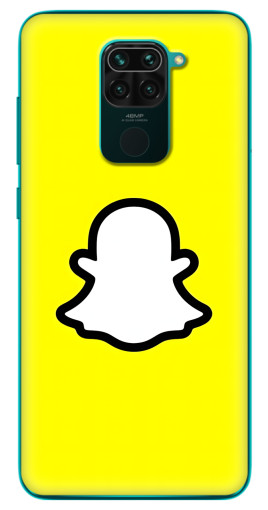 Чехол с картинкой "Лого Snapchat" для Xiaomi Redmi 10X