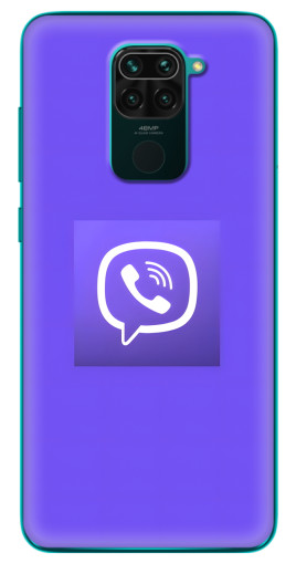 Чехол с картинкой "Лого Viber" для Xiaomi Redmi 10X
