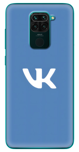 Чехол с картинкой "Лого ВК" для Xiaomi Redmi 10X