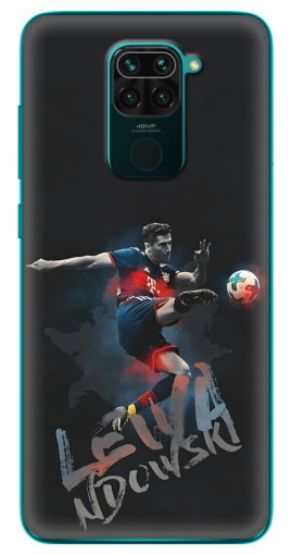 Чехол с печатью "Лёва" для Xiaomi Redmi 10X