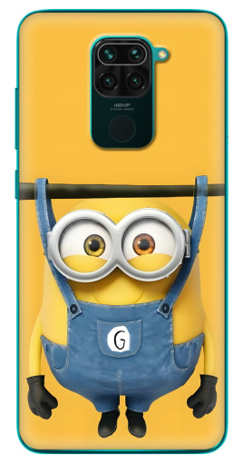 Чехол с принтом "Миньон повис" для Xiaomi Redmi 10X