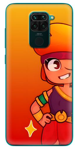 Чехол с картинкой "Мультяшная Амбер" для Xiaomi Redmi 10X