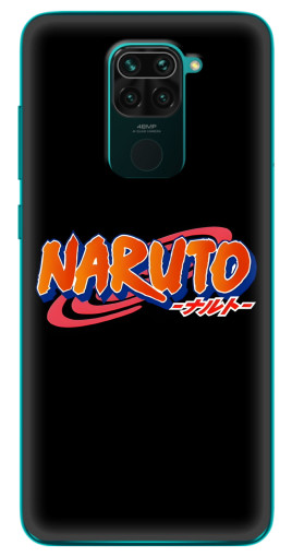 Силиконовый чехол с изображением "Надпись Naruto" для Xiaomi Redmi 10X