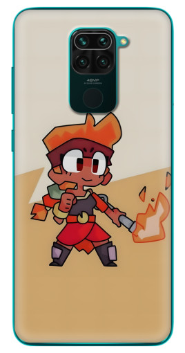 Чехол с картинкой "Нарисованная Amber" для Xiaomi Redmi 10X