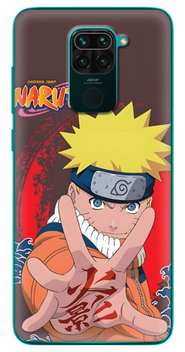 Чехол с принтом "Naruto атакует" для Xiaomi Redmi 10X