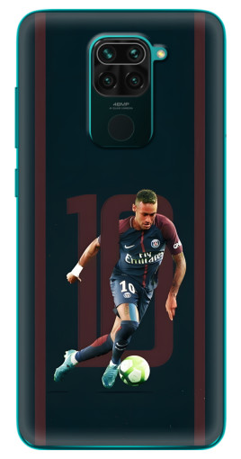 Чехол с картинкой "Неймар 10" для Xiaomi Redmi 10X