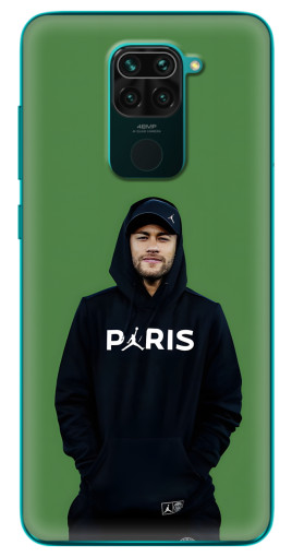 Силиконовый чехол с изображением "Неймар Paris" для Xiaomi Redmi 10X