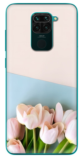 Силиконовый чехол с изображением "Нежные тюльпаны" для Xiaomi Redmi 10X