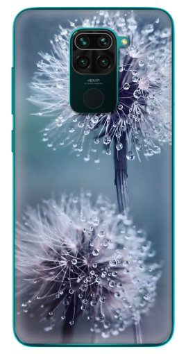 Чехол с картинкой "Одуванчик с капельками" для Xiaomi Redmi 10X