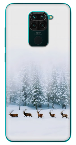Чехол с печатью "Олени в лесу" для Xiaomi Redmi 10X