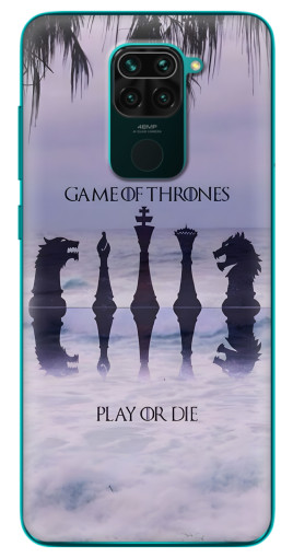 Чехол с принтом "Play or Die" для Xiaomi Redmi 10X