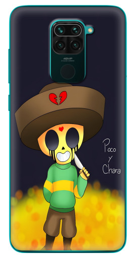 Силиконовый чехол с изображением "Poco y Chara" для Xiaomi Redmi 10X