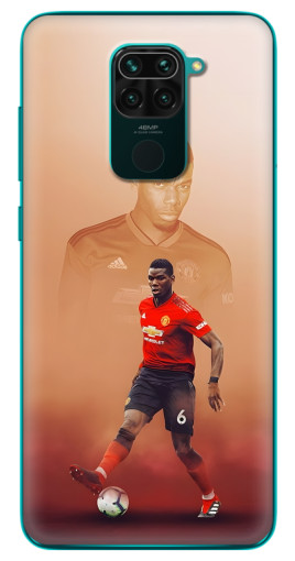 Чехол с принтом "Pogba с Манчестера" для Xiaomi Redmi 10X
