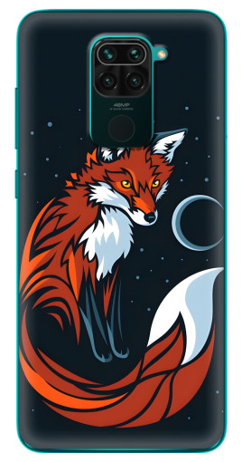 Чехол с печатью "Рыжая лиса" для Xiaomi Redmi 10X