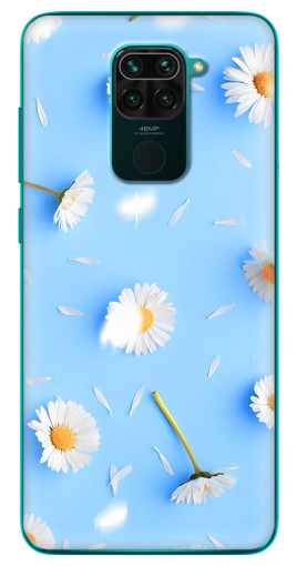 Чехол с печатью "Ромашковый фон" для Xiaomi Redmi 10X