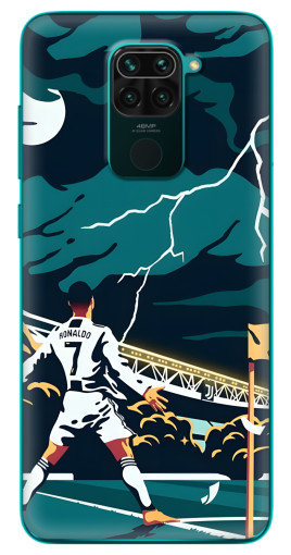Чехол с принтом "Ronaldo празднование" для Xiaomi Redmi 10X