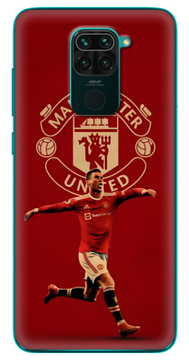 Чехол с картинкой "Ronaldo в МЮ" для Xiaomi Redmi 10X