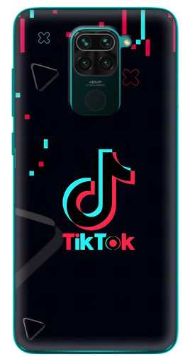 Чехол с печатью "Стиль TikTok" для Xiaomi Redmi 10X