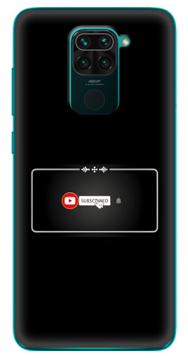 Чехол с картинкой "subscribed" для Xiaomi Redmi 10X