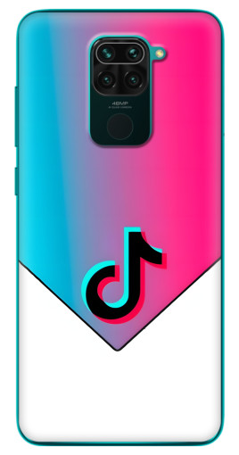Чехол с печатью "Tiktok Logo" для Xiaomi Redmi 10X