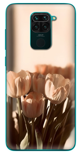 Силиконовый чехол с изображением "Тюльпаны на солнце" для Xiaomi Redmi 10X