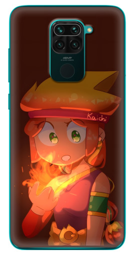 Силиконовый чехол с изображением "Удивлённая Амбер" для Xiaomi Redmi 10X