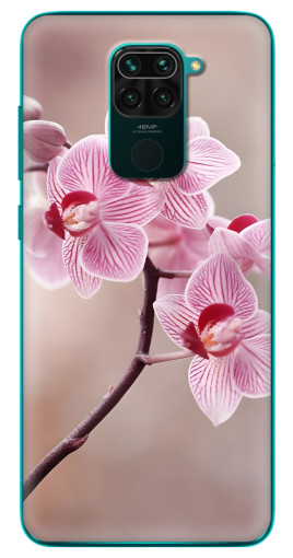 Силиконовый чехол с изображением "Веточка орхидеи" для Xiaomi Redmi 10X