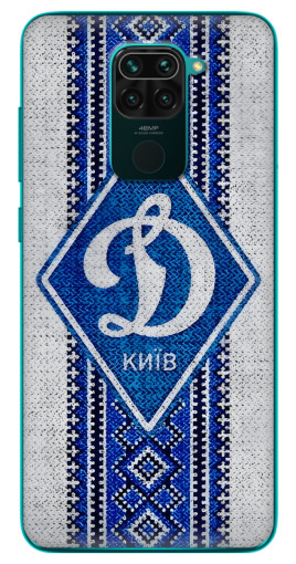 Силиконовый чехол с изображением "Вышиванка Динамо" для Xiaomi Redmi 10X