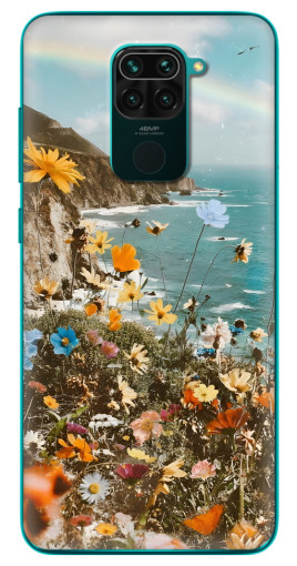 Чехол с печатью "Яркие полевые цветы" для Xiaomi Redmi 10X