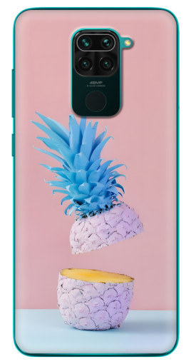 Силиконовый чехол с изображением "Яркий ананас" для Xiaomi Redmi 10X