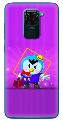 Силиконовый чехол с изображением "Яркий пингвин" для Xiaomi Redmi 10X