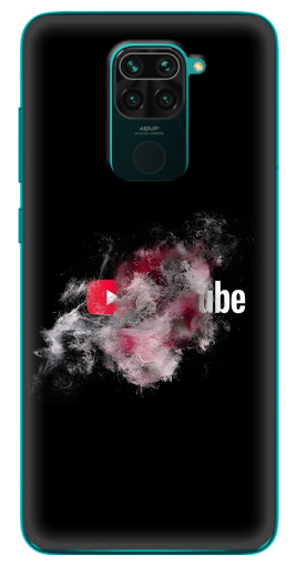 Чехол с картинкой "Яркий Ютуб" для Xiaomi Redmi 10X
