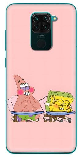 Чехол с картинкой "За партой" для Xiaomi Redmi 10X