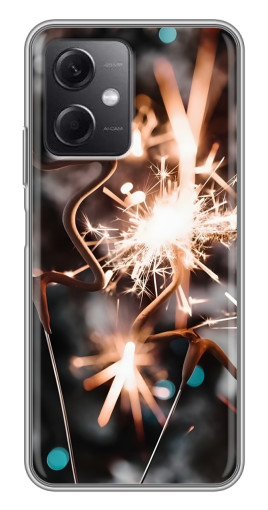 Чехол с картинкой "Бенгальские огни" для Xiaomi Redmi Note 12 (5G)