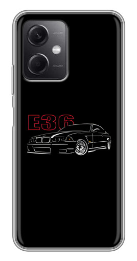 Чехол с печатью "BMW E36" для Xiaomi Redmi Note 12 (5G)