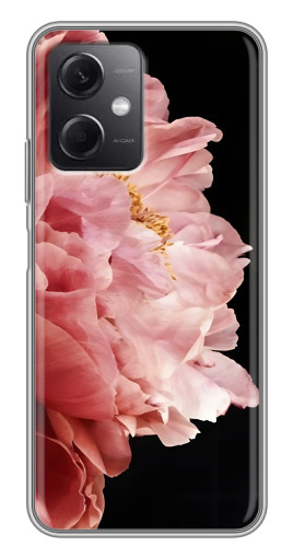 Чехол с принтом "Большой пион " для Xiaomi Redmi Note 12 (5G)