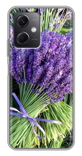 Чехол с печатью "Букет лаванды" для Xiaomi Redmi Note 12 (5G)