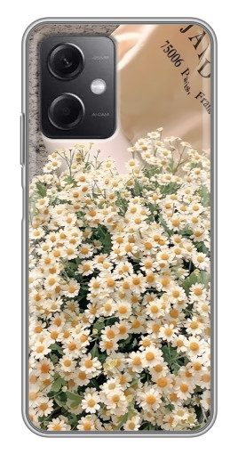 Чехол с принтом "Букет ромашек" для Xiaomi Redmi Note 12 (5G)