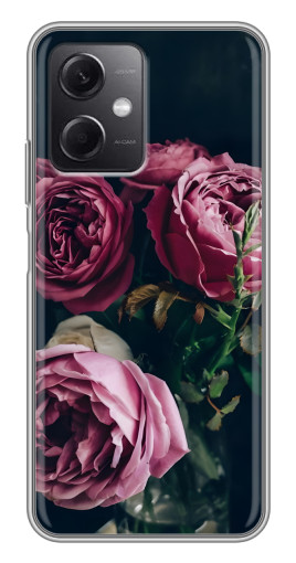 Силиконовый чехол с изображением "Букет роз" для Xiaomi Redmi Note 12 (5G)
