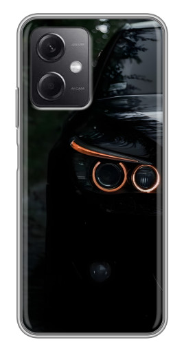 Чехол с принтом "Черный БМВ" для Xiaomi Redmi Note 12 (5G)