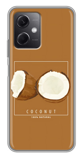Силиконовый чехол с изображением "Coconut" для Xiaomi Redmi Note 12 (5G)
