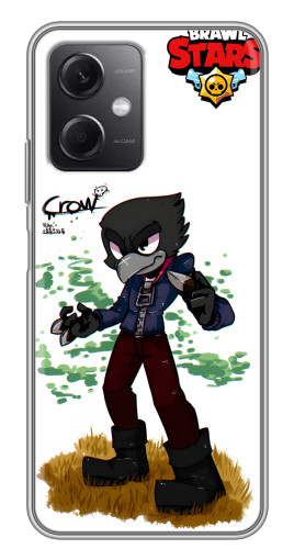 Чехол с принтом "Crow" для Xiaomi Redmi Note 12 (5G)