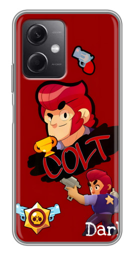 Силиконовый чехол с изображением "Dark Colt" для Xiaomi Redmi Note 12 (5G)