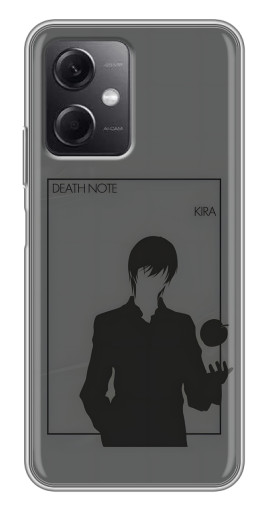 Чехол с картинкой "Death Note Кира" для Xiaomi Redmi Note 12 (5G)