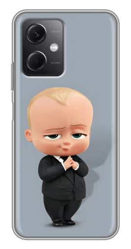 Чехол с печатью "Деловой ребенок" для Xiaomi Redmi Note 12 (5G)