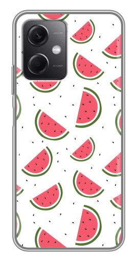 Чехол с картинкой "Дольки арбуза" для Xiaomi Redmi Note 12 (5G)