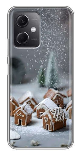 Чехол с картинкой "Домики из пряников" для Xiaomi Redmi Note 12 (5G)